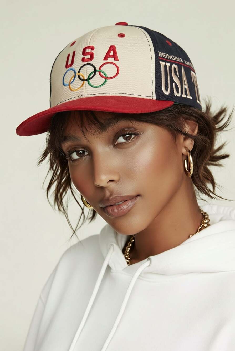 Starter USA Team Olympics Bringing America Together Snapback Hat